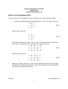 u g Nx1 lexicographical vectors from Project 1A for the following problems.