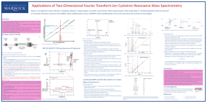 Applications of Two-Dimensional Fourier Transform Ion Cyclotron Resonance Mass Spectrometry Overview