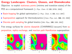 Energy Landscapes: Clusters, Glasses, and Biomolecules