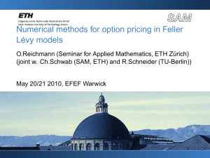 Numerical methods for option pricing in Feller Lévy models