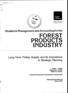 PRODUCTS FOREST INDUSTRY ,1