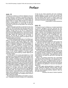 Preface AAAI–99