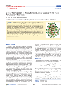 Global Optimization of Binary Lennard-Jones Clusters Using Three Perturbation Operators
