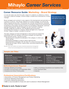 Mihaylo  Career Career Resource Guide: