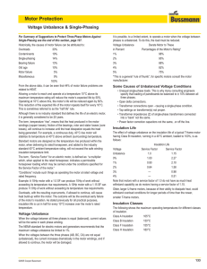 For Summary of Suggestions to Protect Three-Phase Motors Against