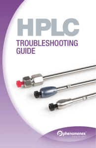 HPLC TroubleshooTing guide