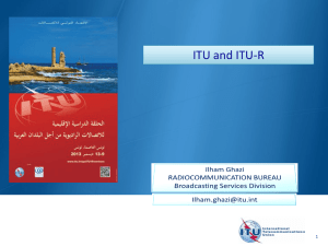 ITU and ITU-R 1