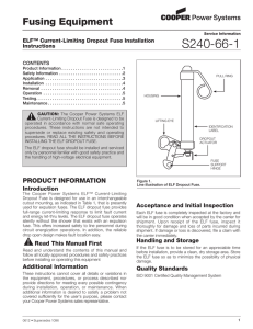 S240-66-1 fusing Equipment