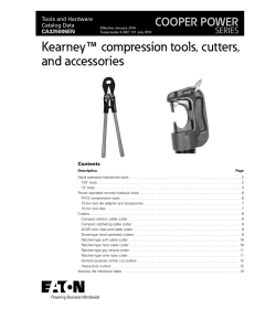 Kearney compression tools, cutters, and accessories ™