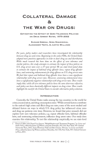 Collateral Damage &amp; the War on Drugs:
