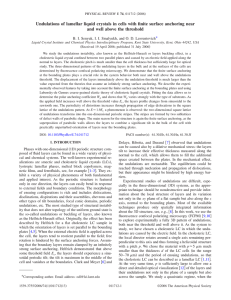 Undulations of lamellar liquid crystals in cells with finite surface... and well above the threshold