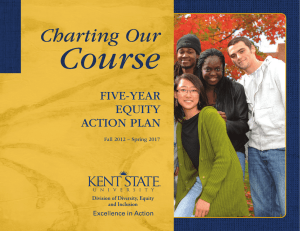 Five-Year equitY actiON PlaN Fall 2012 – Spring 2017