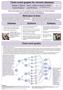 Chain event graphs for chronic diseases