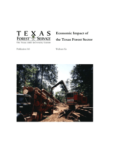 Economic Impact of the Texas Forest Sector Publication 161