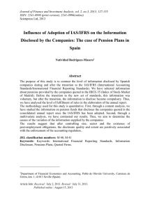 Journal of Finance and Investment Analysis, vol. 2, no.3, 2013,... ISSN: 2241-0998 (print version), 2241-0996(online)