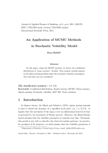 Journal of Applied Finance &amp; Banking, vol.1, no.4, 2011, 269-276