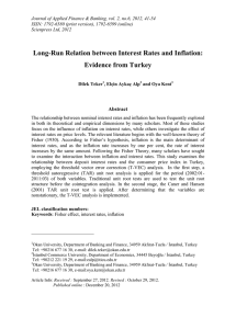 Journal of Applied Finance &amp; Banking, vol. 2, no.6, 2012,... ISSN: 1792-6580 (print version), 1792-6599 (online)