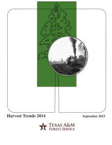 Harvest Trends 2014 September 2015