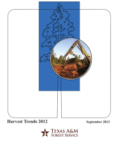 Harvest Trends 2012 September 2013