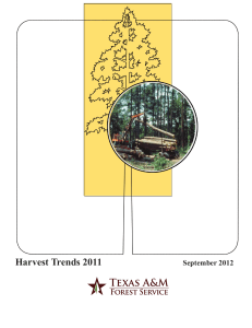 Harvest Trends 2011 September 2012
