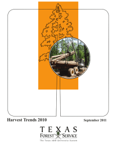 Harvest Trends 2010 September 2011