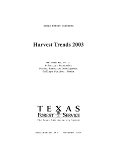 Harvest Trends 2003