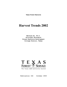 Harvest Trends 2002