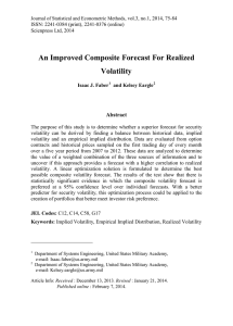 An Improved Composite Forecast For Realized Volatility Abstract