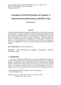 Assessing Growth Performance in Uganda: A Abstract