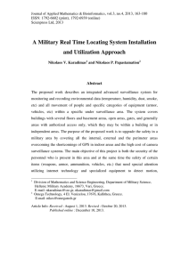 Journal of Applied Mathematics &amp; Bioinformatics, vol.3, no.4, 2013, 163-180