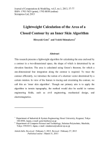 Lightweight Calculation of the Area of a Abstract