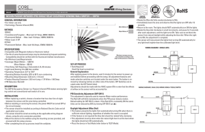 NEXION PASSIVE INFRARED (PIR) SINGLE RELAY OCCUPANCY SENSING WALL SWITCH —... GENERAL INFORMATION