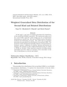 , vol.1, no.1, 2012, 13-31 ISSN: 2241-0384 (print), 2241-0376 (online)