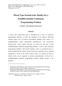 Mixed Type Second-order Duality for a Nondifferentiable Continuous Programming Problem