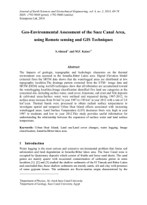 Journal of Earth Sciences and Geotechnical Engineering, vol. 4, no.... ISSN: 1792-9040 (print), 1792-9660 (online)