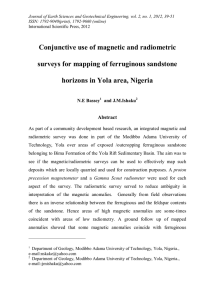 Journal of Earth Sciences and Geotechnical Engineering, vol. 2, no.... ISSN: 1792-9040(print), 1792-9660 (online)