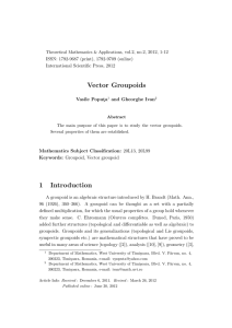 , vol.2, no.2, 2012, 1-12 ISSN: 1792-9687 (print), 1792-9709 (online)