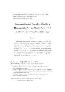 , vol.2, no.2, 2012, 63-68 ISSN: 1792-9687 (print), 1792-9709 (online)