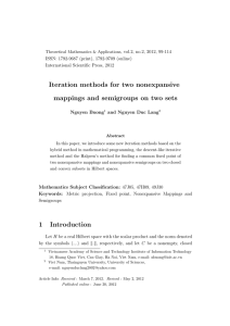 , vol.2, no.2, 2012, 99-114 ISSN: 1792-9687 (print), 1792-9709 (online)
