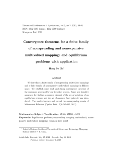 Convergence theorems for a finite family of nonspreading and nonexpansive