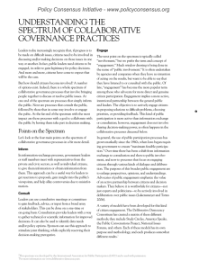 Policy Consensus Initiative - www.policyconsensus.org