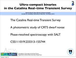 Ultra-compact binaries in the Catalina Real-time Transient Survey