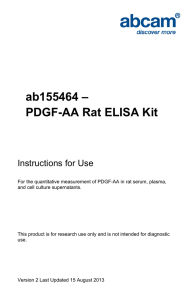 ab155464 – PDGF-AA Rat ELISA Kit Instructions for Use