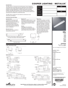 COOPER LIGHTING - METALUX