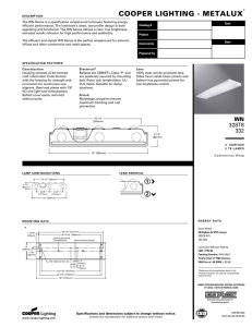 COOPER LIGHTING - METALUX