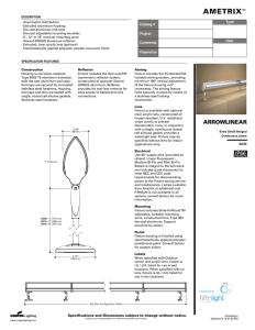 Catalog # Project Type