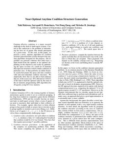 Near-Optimal Anytime Coalition Structure Generation