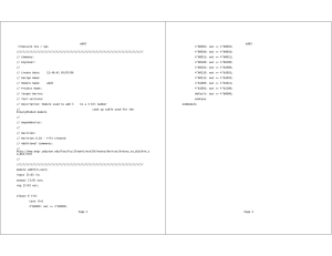 add3 `timescale 1ns / 1ps 4'b0001: out &lt;= 4'b0001; ////////////////////////////////////////////////////////////////////////////////