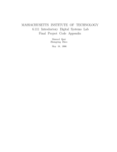 MASSACHUSETTS  INSTITUTE  OF  TECHNOLOGY
