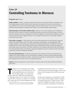 Controlling Trachoma in Morocco Case 10